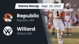 Recap: Republic  vs. Willard  2022