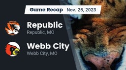 Recap: Republic  vs. Webb City  2023