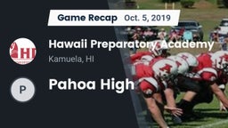 Recap: Hawaii Preparatory Academy vs. Pahoa High 2019