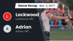 Recap: Lockwood  vs. Adrian  2017