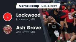 Recap: Lockwood  vs. Ash Grove  2019
