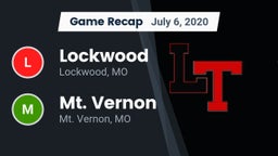 Recap: Lockwood  vs. Mt. Vernon  2020