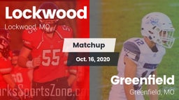 Matchup: Lockwood vs. Greenfield  2020