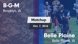 Matchup: B-G-M vs. Belle Plaine  2016