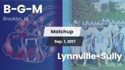 Matchup: B-G-M vs. Lynnville-Sully  2017