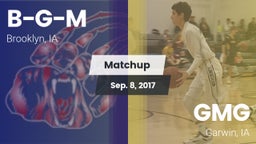 Matchup: B-G-M vs. GMG  2017