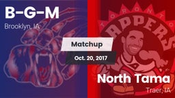 Matchup: B-G-M vs. North Tama  2017