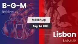Matchup: B-G-M vs. Lisbon  2018