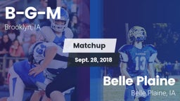 Matchup: B-G-M vs. Belle Plaine  2018