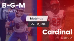 Matchup: B-G-M vs. Cardinal  2019