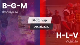 Matchup: B-G-M vs. H-L-V  2020