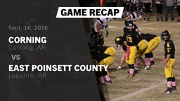 Recap: Corning  vs. East Poinsett County  2016