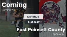 Matchup: Corning vs. East Poinsett County  2017