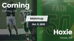 Matchup: Corning vs. Hoxie  2018
