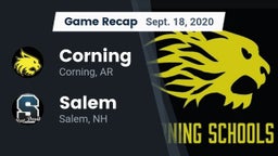 Recap: Corning  vs. Salem  2020