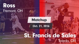 Matchup: Ross vs. St. Francis de Sales  2016