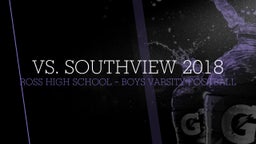Ross football highlights vs. Southview 2018