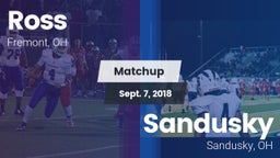 Matchup: Ross vs. Sandusky  2018