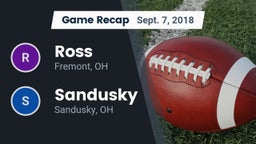 Recap: Ross  vs. Sandusky  2018