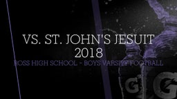 Ross football highlights vs. St. John's Jesuit 2018