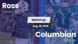 Matchup: Ross vs. Columbian  2019