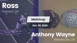 Matchup: Ross vs. Anthony Wayne  2020