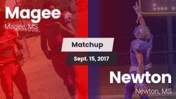 Matchup: Magee vs. Newton  2017