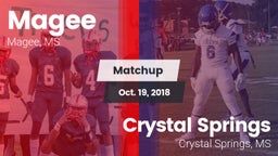 Matchup: Magee vs. Crystal Springs  2018