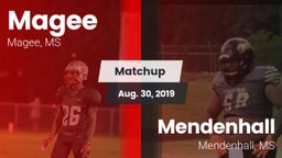 Matchup: Magee vs. Mendenhall  2019