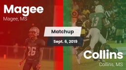 Matchup: Magee vs. Collins  2019