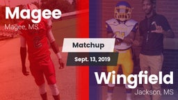 Matchup: Magee vs. Wingfield  2019