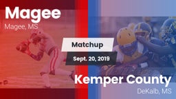 Matchup: Magee vs. Kemper County  2019
