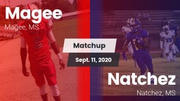 Matchup: Magee vs. Natchez  2020