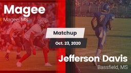 Matchup: Magee vs. Jefferson Davis  2020