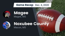 Recap: Magee  vs. Noxubee County  2020