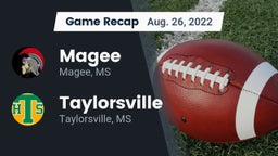Recap: Magee  vs. Taylorsville  2022
