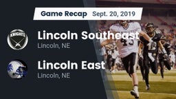 Recap: Lincoln Southeast  vs. Lincoln East  2019