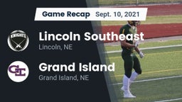 Recap: Lincoln Southeast  vs. Grand Island  2021