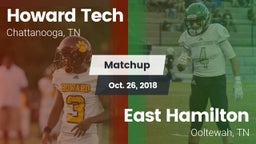 Matchup: Howard Tech vs. East Hamilton  2018