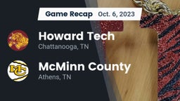 Recap: Howard Tech  vs. McMinn County  2023