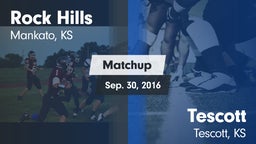 Matchup: Rock Hills vs. Tescott  2016