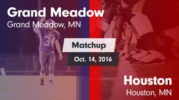Matchup: Grand Meadow vs. Houston  2016
