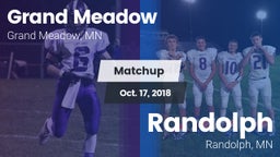 Matchup: Grand Meadow vs. Randolph  2018