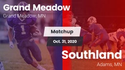 Matchup: Grand Meadow vs. Southland  2020