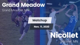 Matchup: Grand Meadow vs. Nicollet  2020