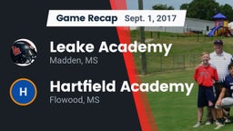 Recap: Leake Academy  vs. Hartfield Academy  2017