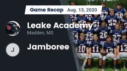 Recap: Leake Academy  vs. Jamboree 2020