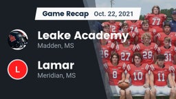 Recap: Leake Academy  vs. Lamar  2021