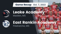 Recap: Leake Academy  vs. East Rankin Academy  2022