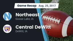 Recap: Northeast  vs. Central DeWitt 2017